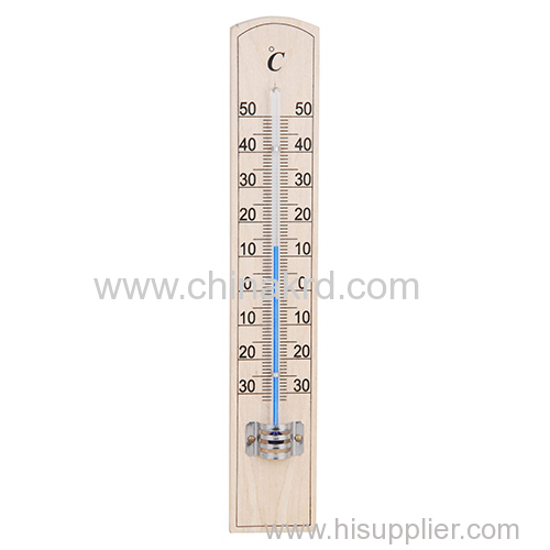 Wooden Thermometer