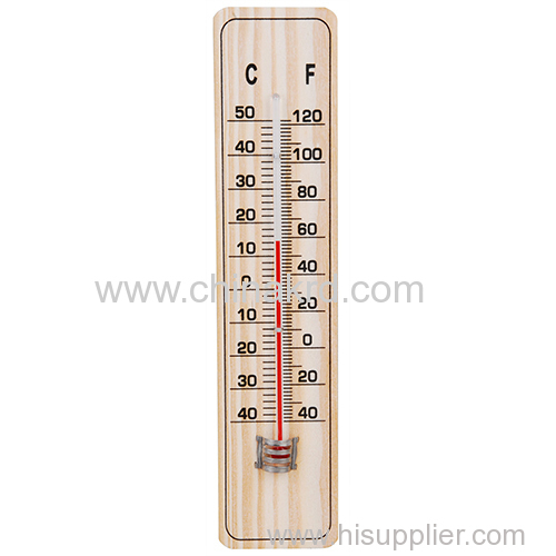 Wooden Thermometer