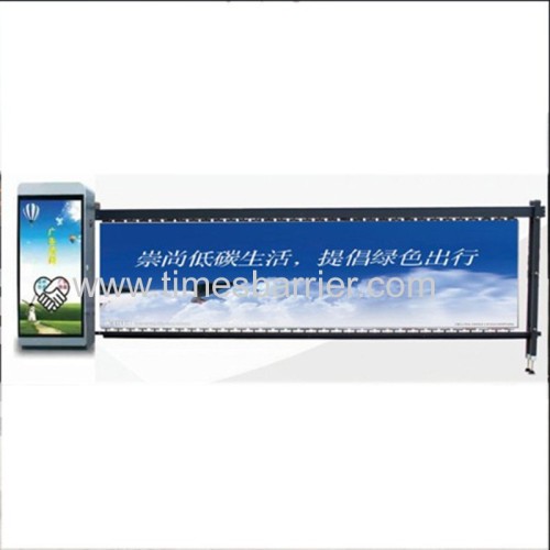 Advertising Function Parking Barrier Gate