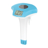 Solar powered digital floating thermometer