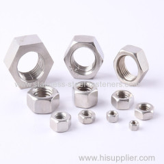 High Quality Plain White Plastic Nylon Dome Nuts Cap Nut Stainless Steel