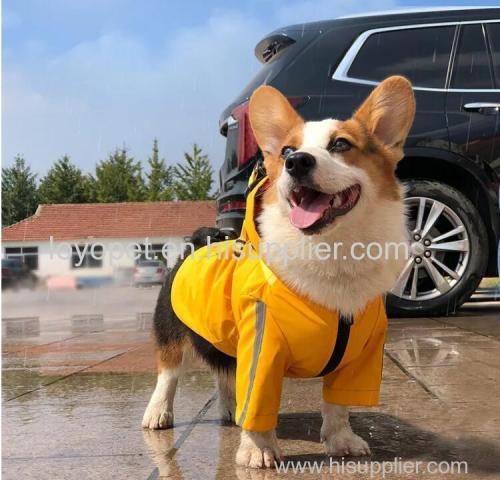 dog raincoat waterproof dag jacket