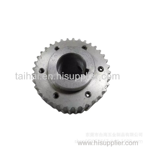 Dongguan manufacturer's aluminum alloy gear machining for high-precision non-standard gear components drawing and sampl