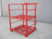 Stackable textile fabric rolls metal storage steel pallet racks