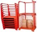 Customized size powder coated warehouse stacking rack stacking racks