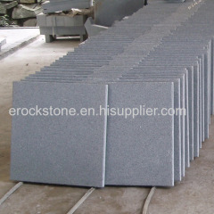 dark grey granite pavers