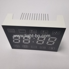 Ultra bright Red LED Display 4 Digit Common cathode for Microwave Oven