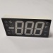 blue led display; 3 digit 7 segment;refrigerator display; display with minus sign;temperature indicator display