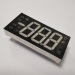 blue led display; 3 digit 7 segment;refrigerator display; display with minus sign;temperature indicator display