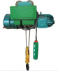 Double speed electric wire rope hoist