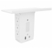 2 wall outlet shelf surge protector 18w usd c power strip