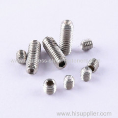 China Factory Set Screw Grub Screw with Cup Point Made of Stainless Steel