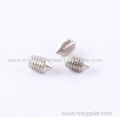 Good Quality Stainless Steel Grub Screw Set Screw DIN916 DIN914 DIN913 Ready Stock