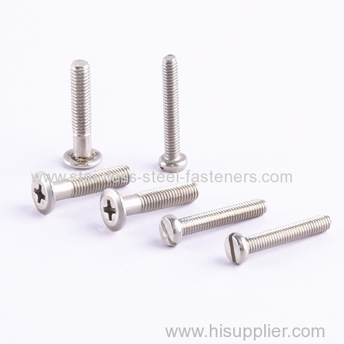 Customized Machine Screws Special Head Stainless Steel Screws for Sanitary Furniture