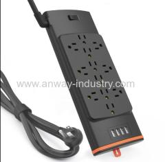 usb extension board socket usa power strip 12 ac outlet 4 usb