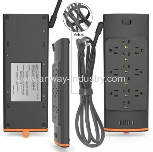 usb extension board socket usa power strip 12 ac outlet 4 usb