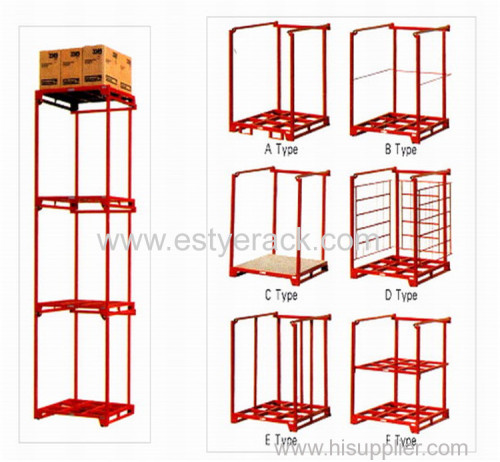 Customized size powder coated warehouse stacking rack stacking racks