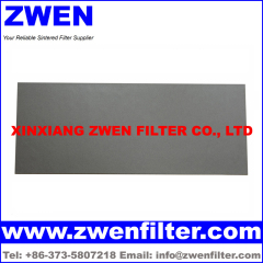 Ti Sintered Powder Filter Sheet