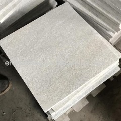 flamed white quartzite stone pavers for patio