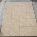 Roman pattern yellow limestone paving stone tiles