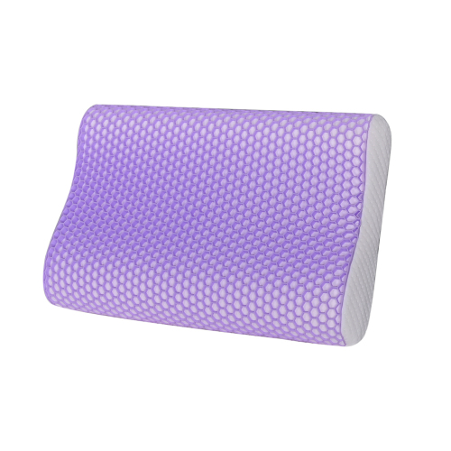 Home Furniture Adjustable Purple TPE Technology Orthopedic Rectangle Pillow