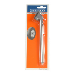 Zinc Alloy dual head Pencil type Stainless Steel Pencil Tire Pressure Gauge