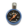 1.5&quot; Straightly-insert Stainless Steel Coloured Tire Pressure Gauge