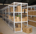 steel angle racks of light duty industrial shelving rack