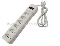 6 Outlets Electrical Socket Power Strip Brazil BR Power Strip Padro Brazil