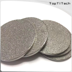 10um sintered porous Ti plate for gas diffusion