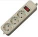 power germany 5 ways extension socket overload protection power strip