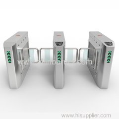 Convenient intelligent and fast-response double slim swing gate