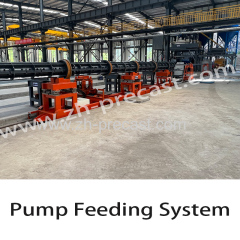 Pump Feeding System of Concrete Pile Mould