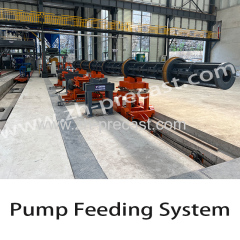 Pump Feeding System of Concrete Pile Mould