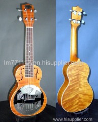 Brass or Maple Body Resonator Ukulele