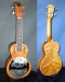 Brass or Maple Body Resonator Ukulele