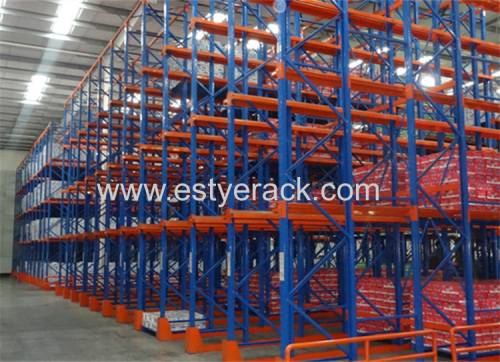 drive in pallet rack wiht standard pallet size