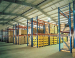 Heavy duty metal pallet racking