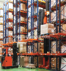 Warehouse selective Heavy Duty Steel EU Blue and Orange Selective Pallet Racking Shelving System