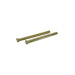 L62mm Brass Snort Pipe in Golden-plated