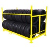 Warehouse Stackable Steel Shelving Powder Coating Stackable Pallet Stacking Rack