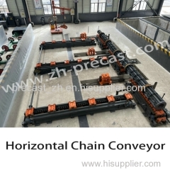 Horizontal Chain Conveyor for Pile Mould