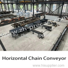 Horizontal Chain Conveyor for Pile Mould