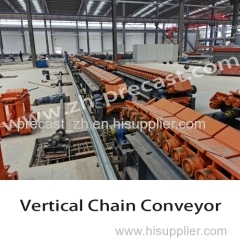 Vertical Chain Conveyor for Pile Mould