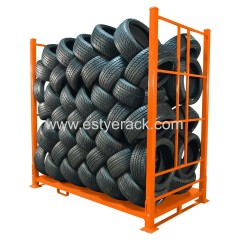 Factory Large Scale Wholesale Detachable Type Four Posts Support Pallet Rack Commercial Tire Storage Rack