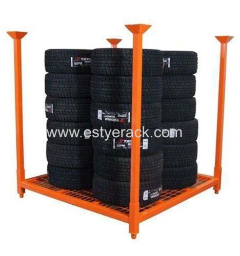 heavy duty tire rack for truck and bus tires