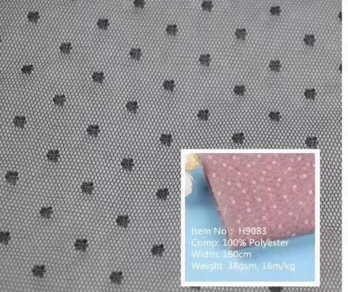 polyester knit mesh fabric
