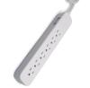 US ETL Surge Protection 6 AC Outlets Power Strip Socket