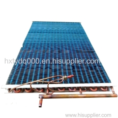 Copper tube evaporator for floor pump