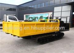 Self Loading Track Transporter Mini Dumper Rubber Track Carriers 1.5 Ton Capacity